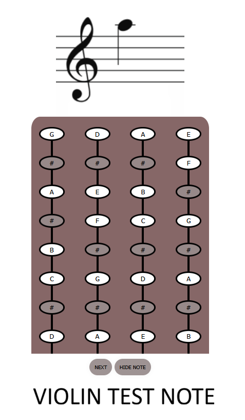 Violing stave